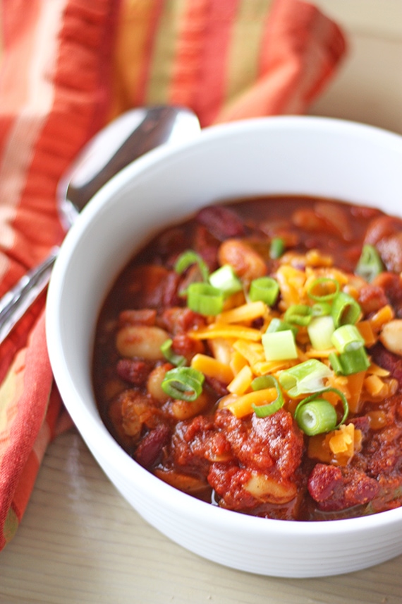 Easy Vegetarian Chili | Busy But Healthy