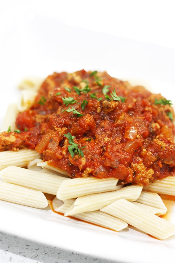 Healthy Turkey Bolognese | Busy But Healthy