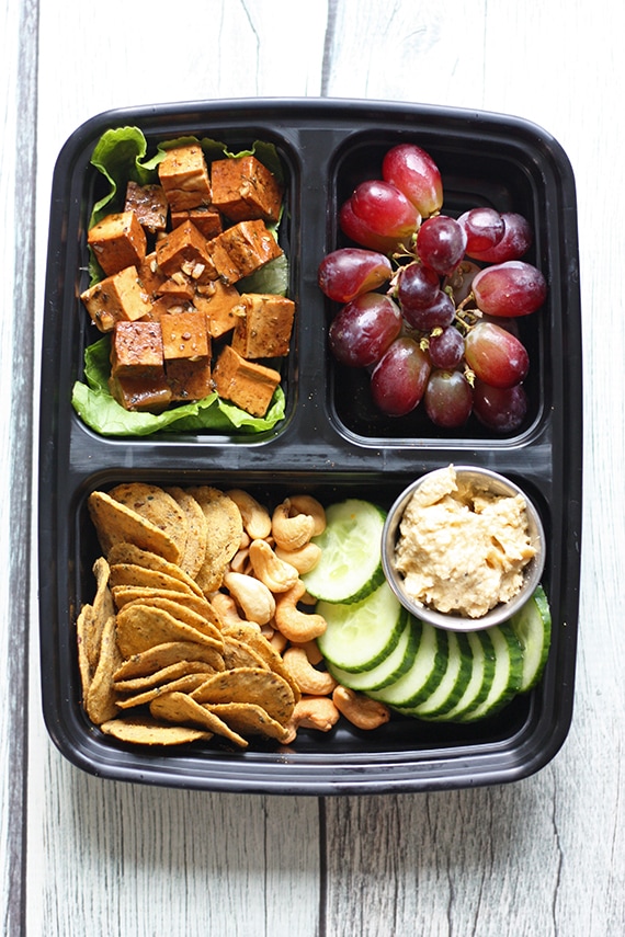 DIY Protein Snack Box Meal Prep