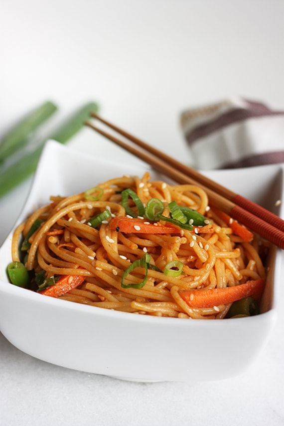 Gluten-Free Sesame Noodles | Busy But Healthy